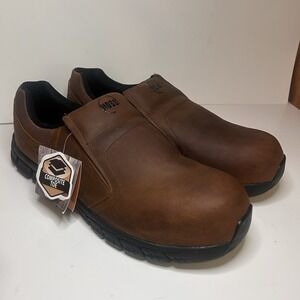 New Brown Hoss Slip On Slipknot Composite Toe Model 30202 Size 14 Wide